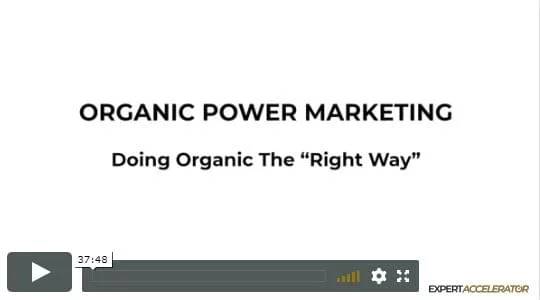 TRAINING-2---ORGANIC-POWER-MARKETING TRAINING-2---ORGANIC-POWER-MARKETING