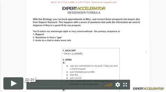 TRAINING-4---FB-MESSENGER-FORMULA TRAINING-4---FB-MESSENGER-FORMULA
